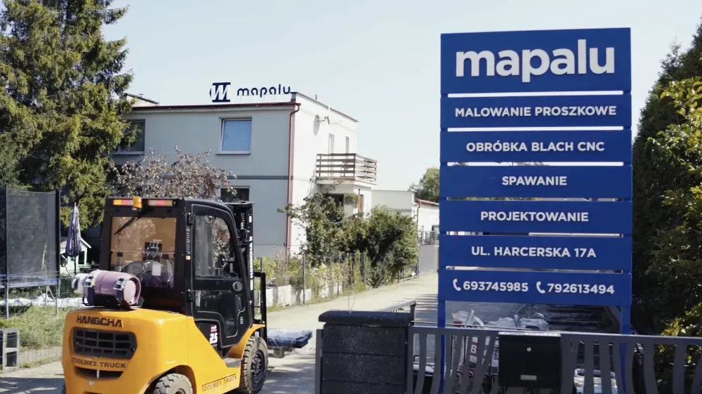 MAPALU - producent konstrukcji stalowych w Redzie
