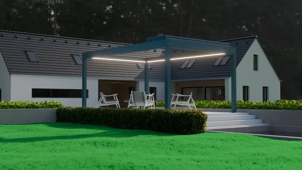 Mapalu Pergola lamelowa skladana 5 opt