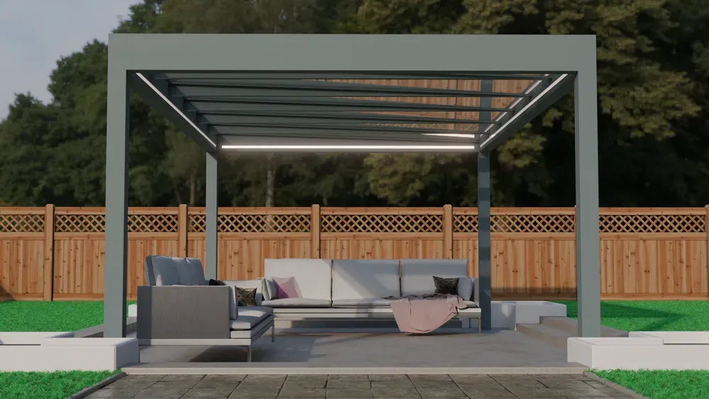 Mapalu pergola szklana dachowa 28 opt