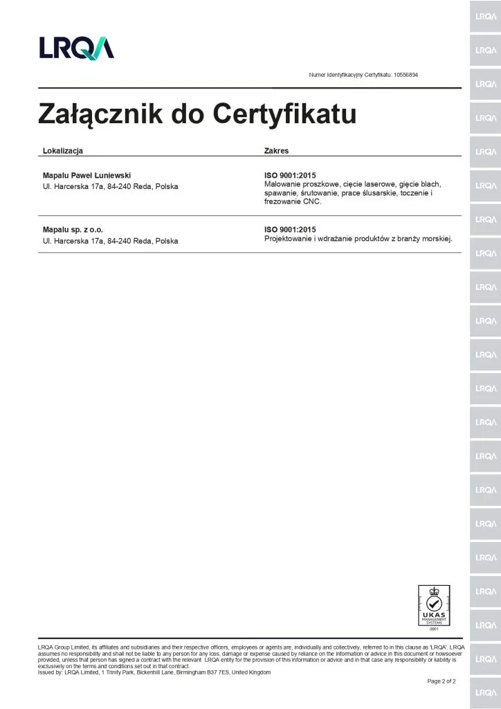 ISO 9001:2015 - strona 2